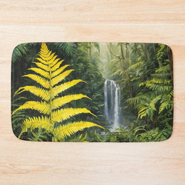Item preview, Yellow fern designed and sold by lauriclf.