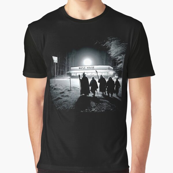 Item preview, Funny Visits Wafflehouse designed and sold by inkygreenshop.