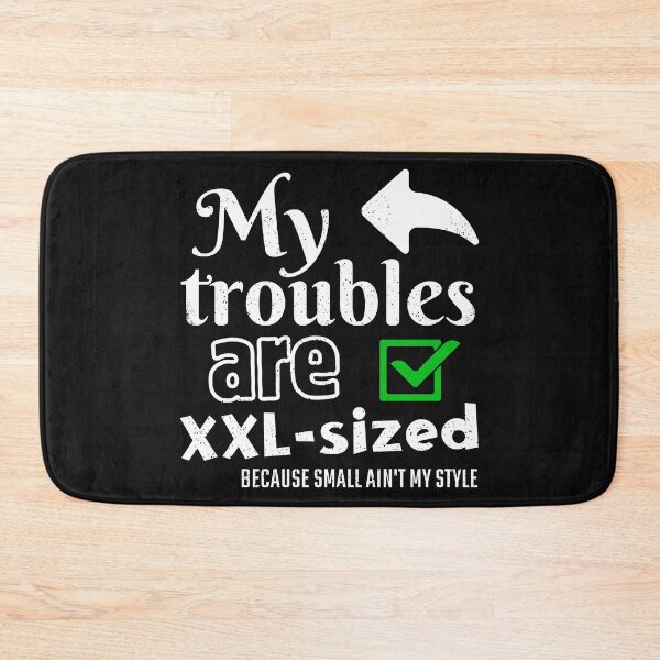 Item preview, XXL Dreams, Bold Troubles designed and sold by SplashTastic.