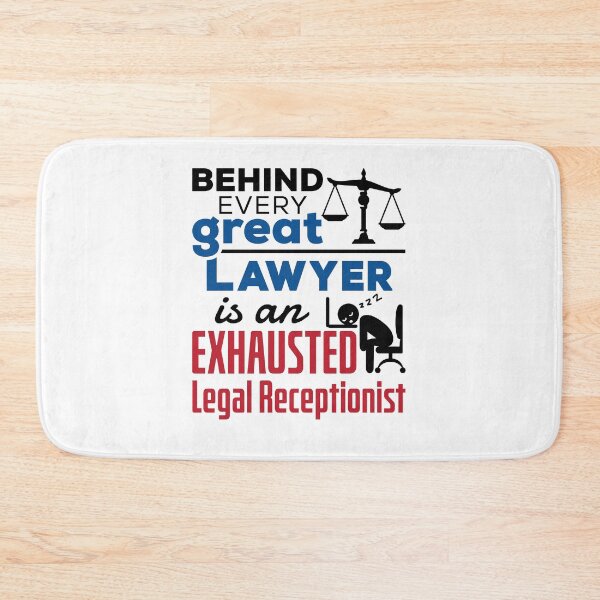 Item preview, Funny Legal Receptionist Front Desk Exhausted designed and sold by jaygo.
