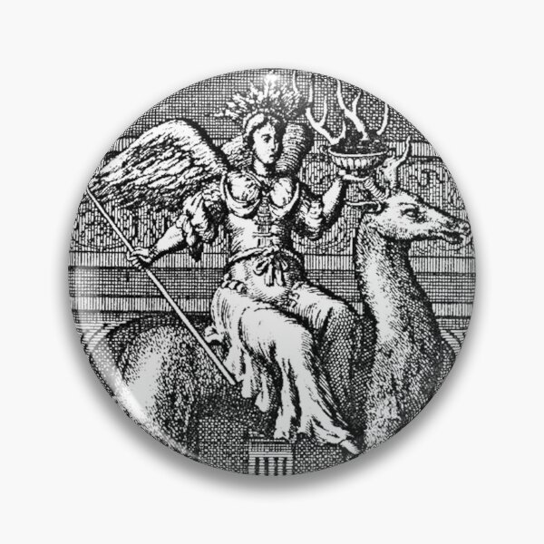 Item preview, Nemesis - Greek Goddess of Righteous Anger Vintage Art designed and sold by Earth Nature Creations.
