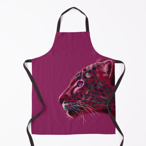 Item preview, Leopard head on a pink background designed and sold by Valeripva.