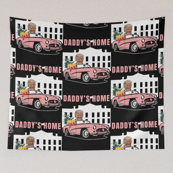 Item preview, Daddy is home pink trump designed and sold by Lady-Frost.