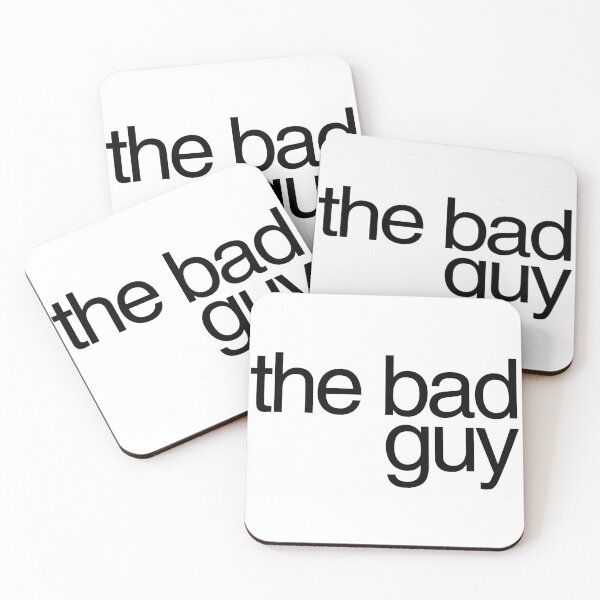 Item preview, I'm the bad guy t-shirt, sticker designed and sold by Starving  Artist.