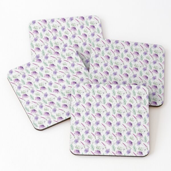 Item preview, floral pattern, purple flowers, flowers, purple, pink, inflorescence, floral designed and sold by Tetiana Pohurska.