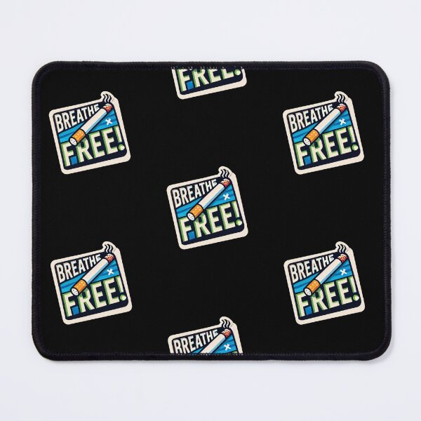 Item preview, No Smoking - Breathe Free designed and sold by LewpyG.