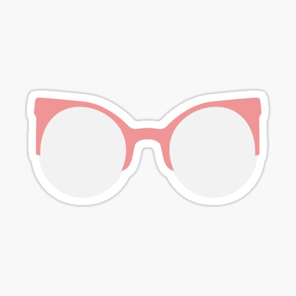 Glasses Frame Stickers | Redbubble