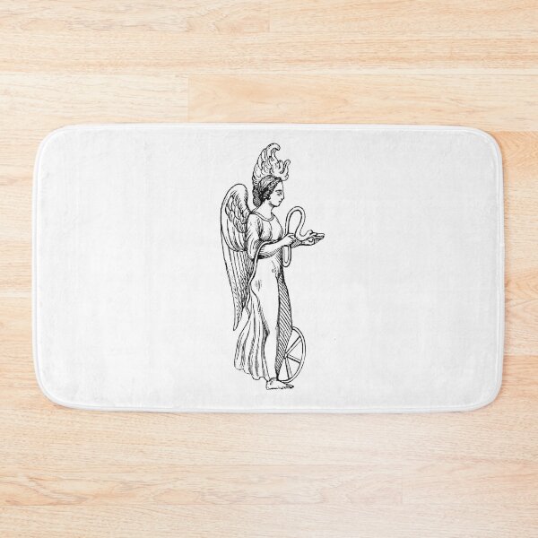 Item preview, Nemesis Goddess of Righteous Anger Vintage Art Drawing designed and sold by Earth Nature Creations.