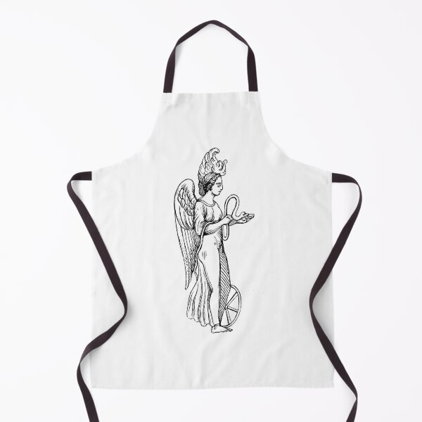 Item preview, Nemesis Goddess of Righteous Anger Vintage Art Drawing designed and sold by Earth Nature Creations.