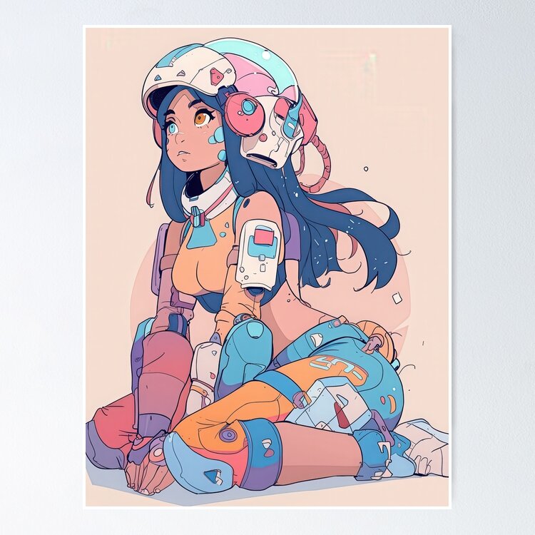 Meteor Maiden Sticker