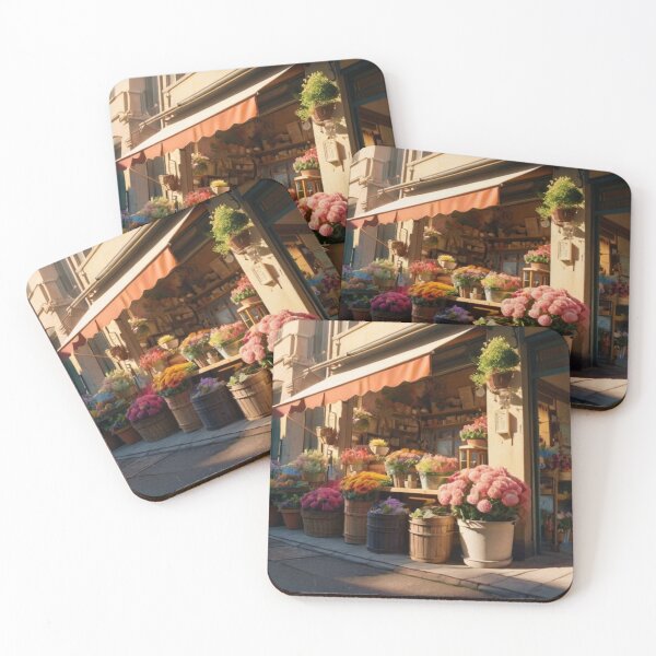 Item preview, Enchanted Flower Shop Bliss designed and sold by BlareBlare.