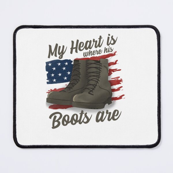 Item preview, My Heart is Where his Boots are designed and sold by Soy-el-Soil.