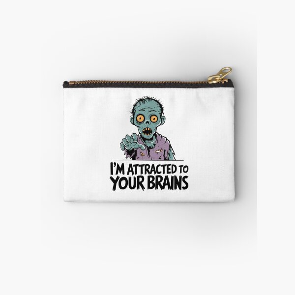 Item preview, Zombie, Brains, Attracted, Halloween,funnyfits70, Humor, Funny, designed and sold by FunnyFits70.