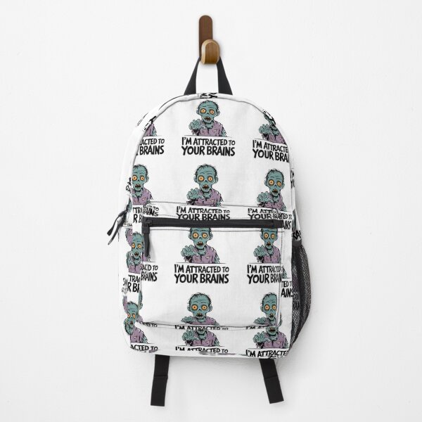 Item preview, Zombie, Brains, Attracted, Halloween,funnyfits70, Humor, Funny, designed and sold by FunnyFits70.
