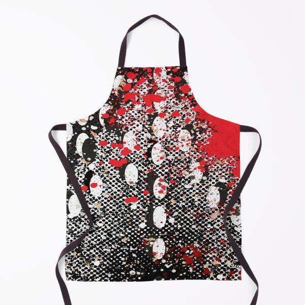 Item preview, Crimson Chaos, A Dance Between Order and Disorder, a patterned abstract design. designed and sold by Art With Impact – Statement Art & Apparel for Deep Thinkers.