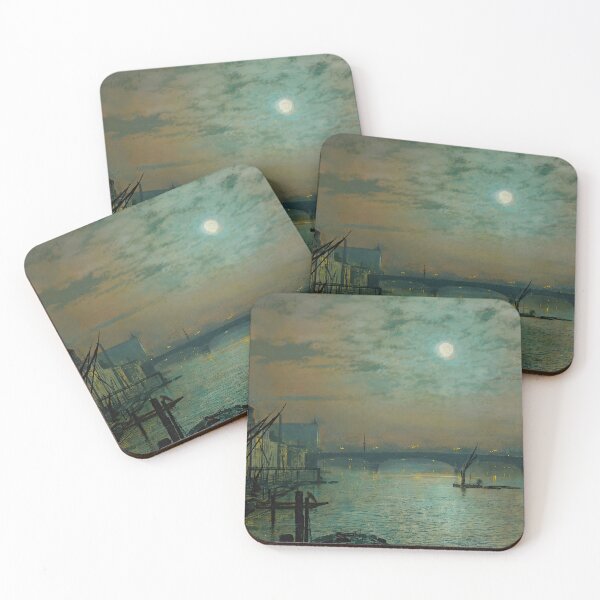 Item preview, Southwark Bridge by Moonlight designed and sold by Craphe.