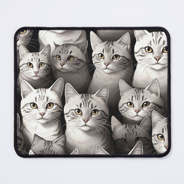 Item preview, gray cats designed and sold by jkrphoto.