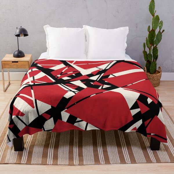 Item preview, EVH: authentic stripes design (red) designed and sold by leAnomis.
