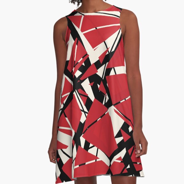 Item preview, EVH: authentic stripes design (red) designed and sold by leAnomis.