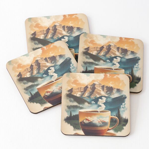 Item preview, coffee in the mountains designed and sold by jkrphoto.
