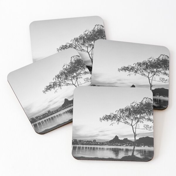 Item preview, Silhouette of a Tree at Dusk by Lagoa Rodrigo de Freitas designed and sold by anafrancisconi.