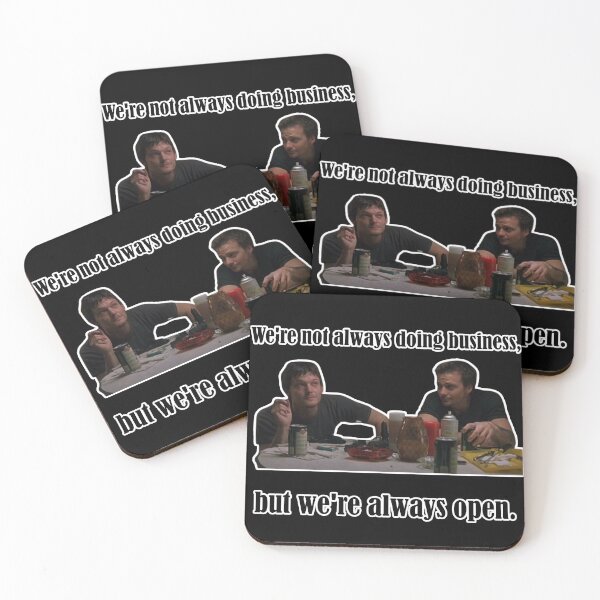 Item preview, Boondock Saints: We're not always doing business, but we're always open. designed and sold by Bigbaldred.