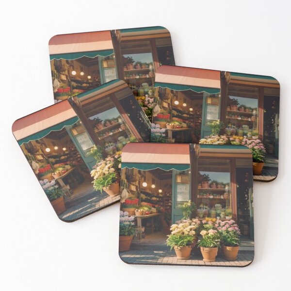 Item preview, Blooming Magic Outside the Flower Shop designed and sold by BlareBlare.