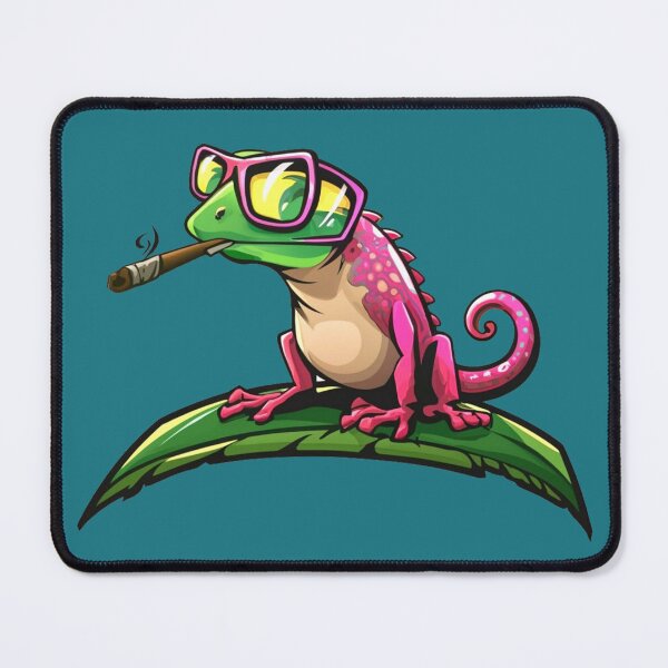 Item preview, Laid-Back Pink Lizard with Shades designed and sold by NiRia Spot.