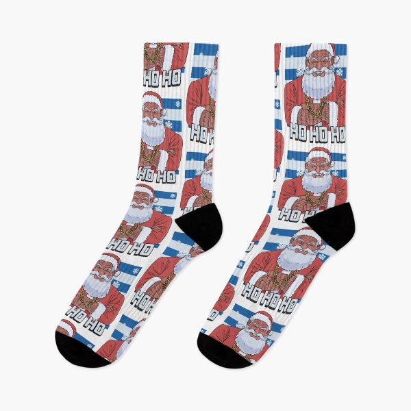 Item preview, African American Santa Cool Black Xmas Christmas Ho Ho Ho Gangster designed and sold by Nosek1ng.