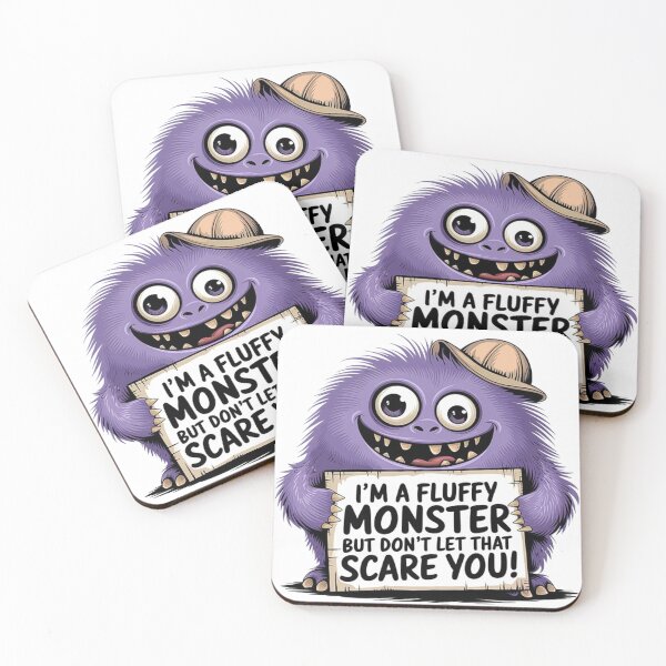 Item preview, Fluffy monster. designed and sold by Tomasz  Siennicki.