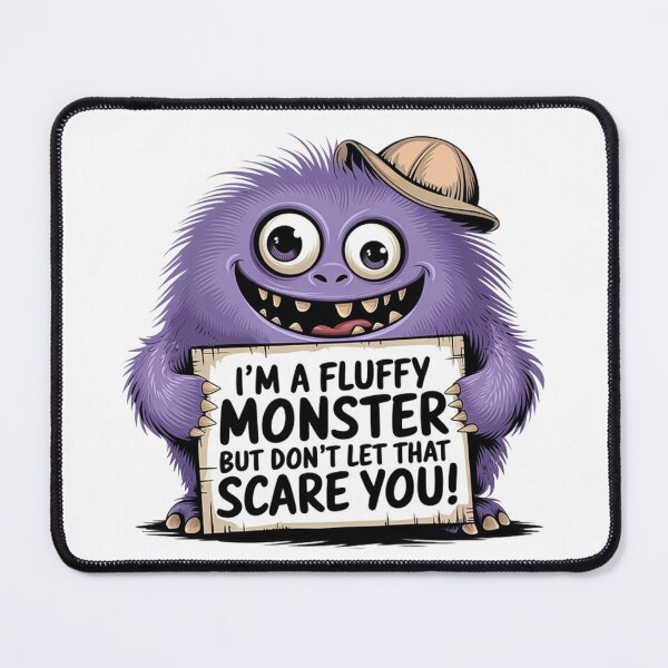 Item preview, Fluffy monster. designed and sold by Tomasz  Siennicki.