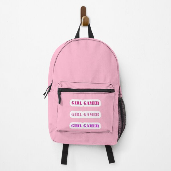 Item preview, Girl Gamer Words x 3 Girly Colors Text on White Background designed and sold by Beachy.