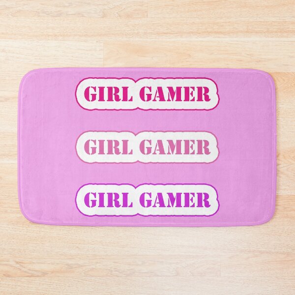 Item preview, Girl Gamer Words x 3 Girly Colors Text and Outline designed and sold by Beachy.