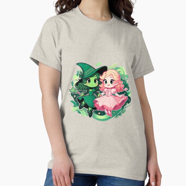 Elphaba & Glinda Wicked the Musical Classic T-Shirt