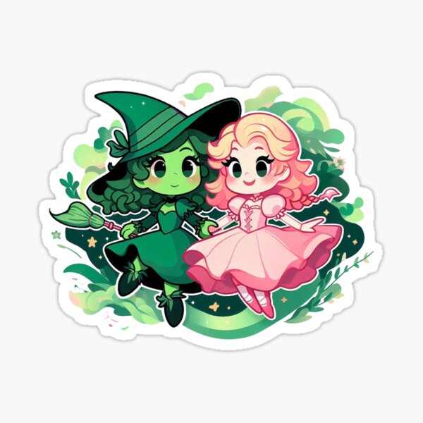 Item preview, Elphaba & Glinda Wicked the Musical designed and sold by NerdiPop.