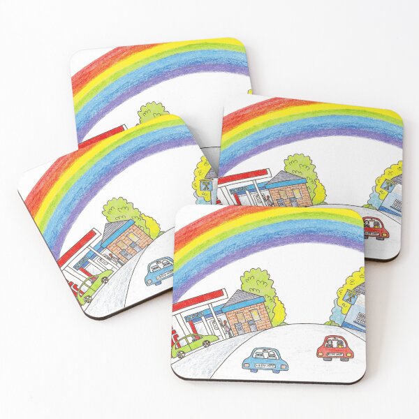 Item preview, Rainbow Road designed and sold by SomeHappyThing.