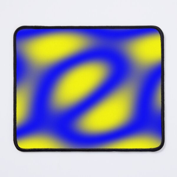 Item preview, Abstract blue and yellow pattern designed and sold by Alelmisira.