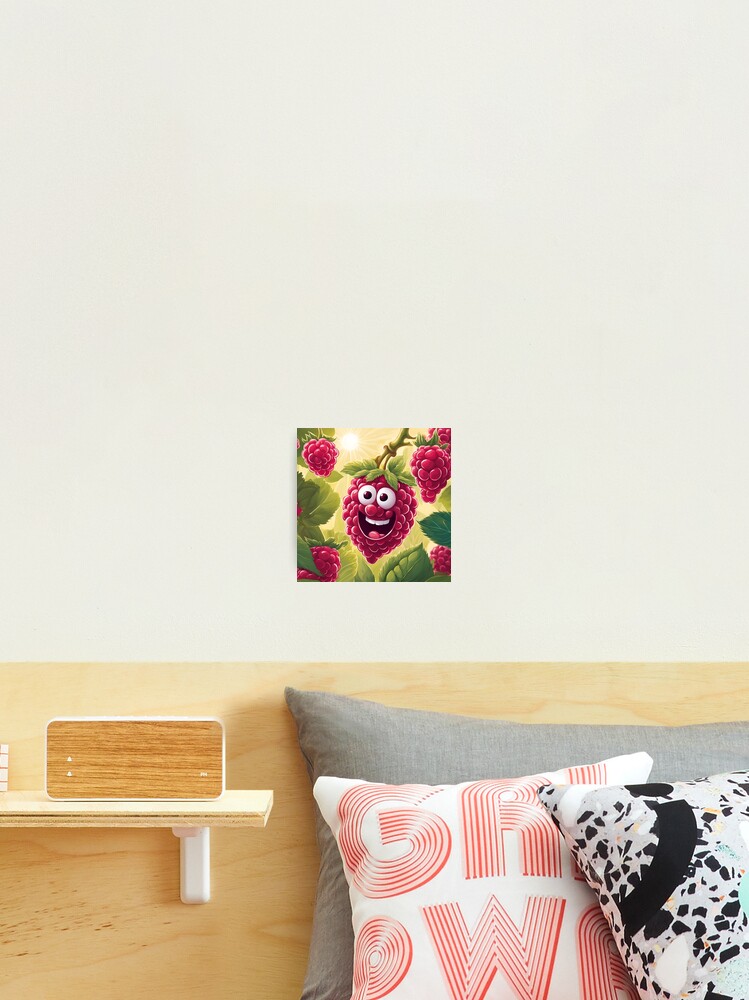 Thumbnail 2 of 3, Photographic Print, Cuty Raspberry designed and sold by Gina-Rosa.