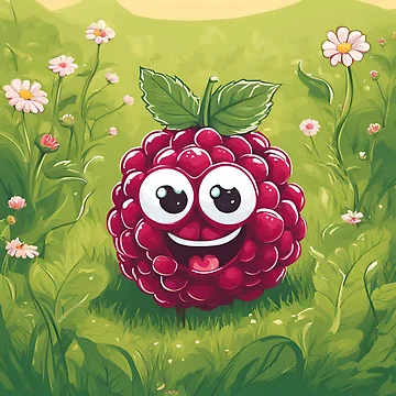 Artwork thumbnail, Cuty Raspberry by Gina-Rosa