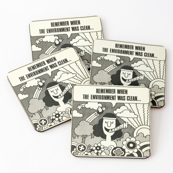 Item preview, Remember when the environment was clean... designed and sold by Fuzzdandy Designs.