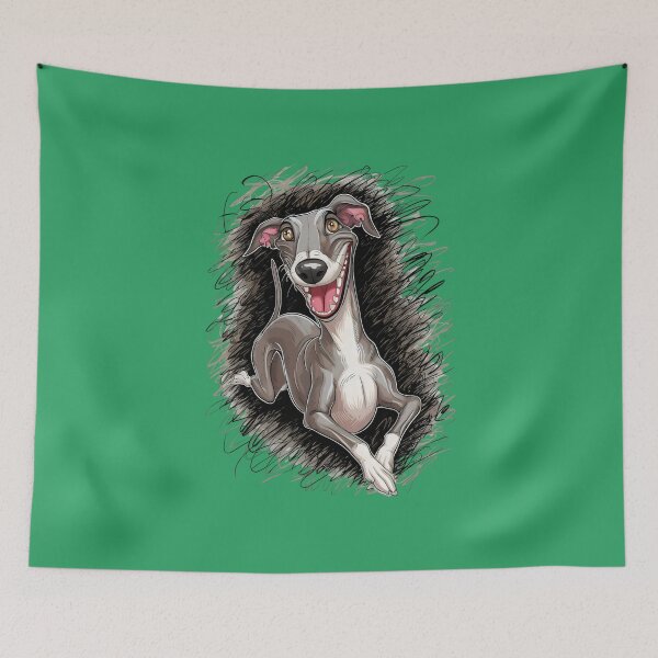 Item preview, Happy dog. designed and sold by MyHappyArtShop.