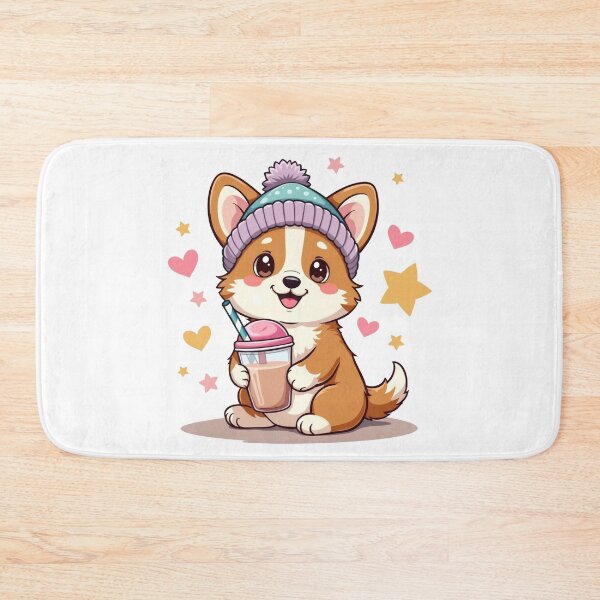 Item preview, bubble tea corgi  designed and sold by jkrphoto.