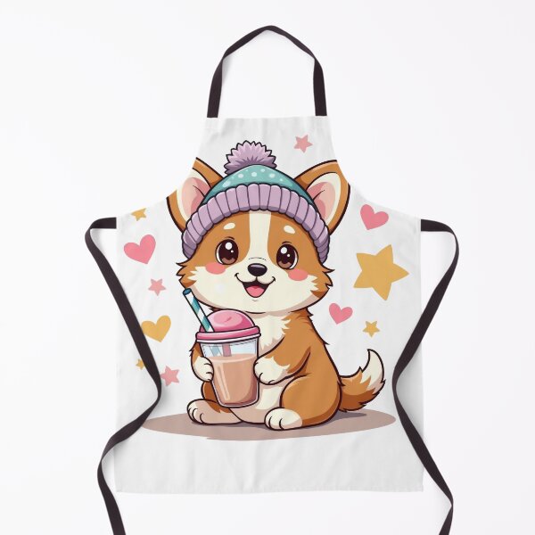 Artikelvorschau, Bubble Tea Corgi entworfen und verkauft von jkrphoto.