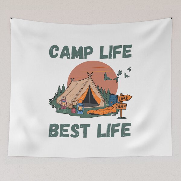 Item preview, Camp Life Best Life designed and sold by Guess4best.