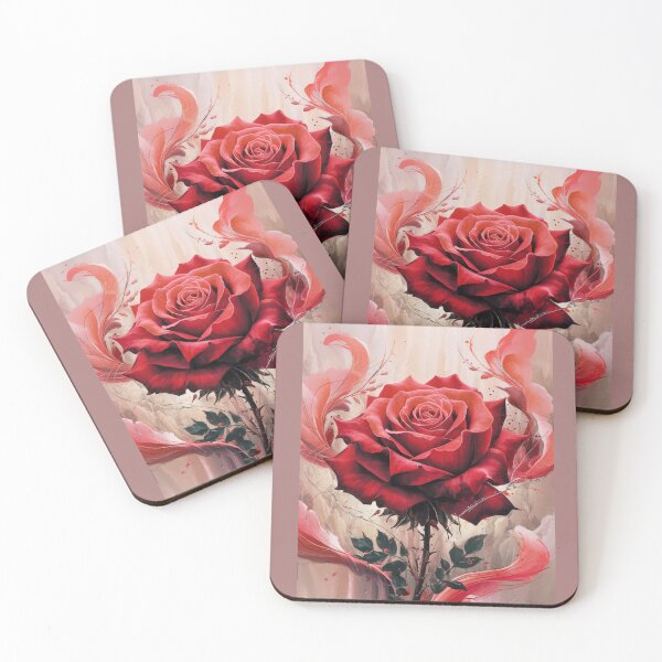 Item preview, Watercolor rose image designed and sold by luna--design.