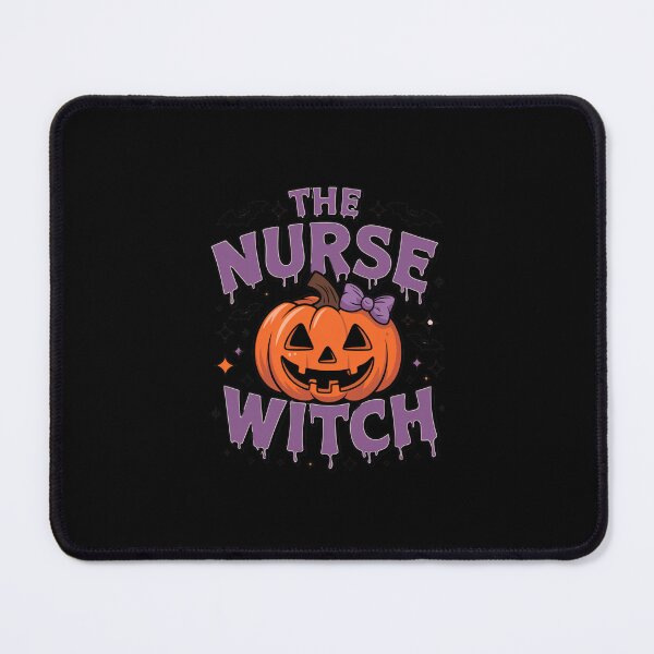 Item preview, A playful design featuring a pumpkin witch with a bow, bats, and colorful dripping text celebrating Halloween themes designed and sold by Reichcorp.