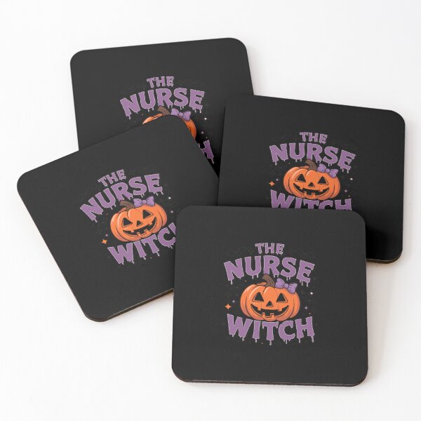 Item preview, A playful design featuring a pumpkin witch with a bow, bats, and colorful dripping text celebrating Halloween themes designed and sold by Reichcorp.