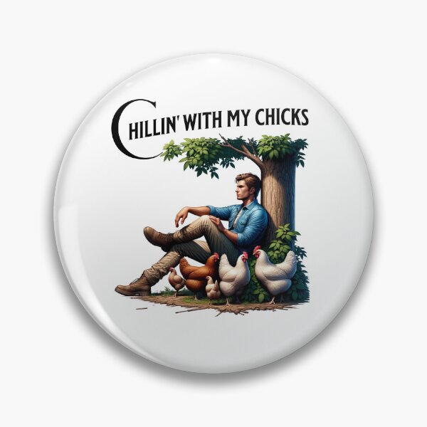 Item preview, Chillin' with my chicks  designed and sold by absurditeestore.