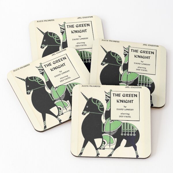 Item preview, The Green Knight Alternate Poster designed and sold by bookfiles.