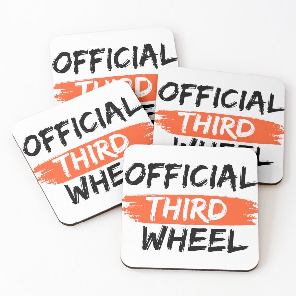 Item preview, official Third Wheel.Funny Graphic designed and sold by swiftbinaries.